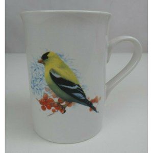 Bay Island Ceramic Coffee Cup Mug With Beautiful Finch Design